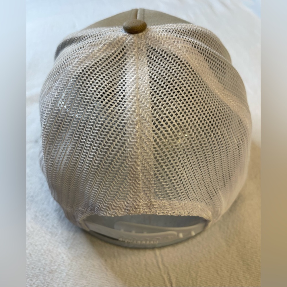 Speckle Bellies Clothing Company Tan SnapBack Mesh Cap - Picture 5 of 9